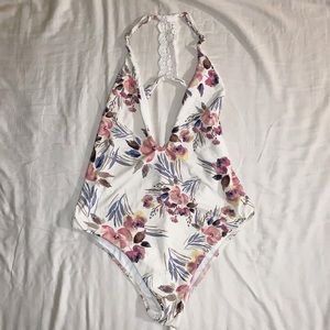 Billabong floral one piece